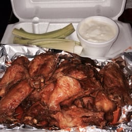 Buffalo wings!!! Amazing! Huge wings, and very flavorful! Buffalo wings!!! Amazing! Huge wings, and very flavorful!