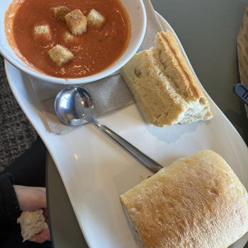 Panera Bread - Value duet - tomato soup and barbecue chicken sandwich - Sandwiches Near Me - Brighton, Michigan Panera Bread - Value duet - tomato soup and barbecue chicken sandwich - Sandwiches Near Me - Brighton, Michigan
