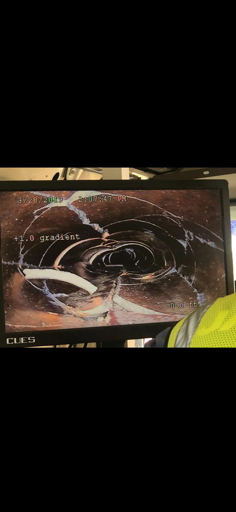 Slide of PBR Drain and Excavation