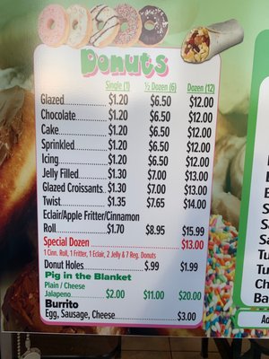 Menu photo 1 Hole In One Donut Tampa, FL Menu photo 1 Hole In One Donut Tampa, FL