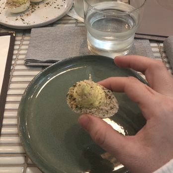 Dba - Cacio e Pepe deviled eggs with pecorino and bottarga - Tapas Bars Near Me - Orlando, Florida