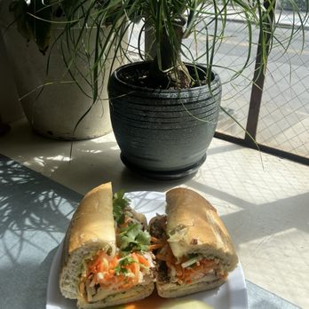 Nhà Mình - Grilled Lemongrass Chicken Bánh Mì - Sandwiches Near Me - Ridgewood, New York