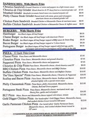 Menu photo 3 Shorty's Pub Fall River, MA