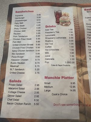 Menu photo 2 Bubba's Anytime Strang, NE