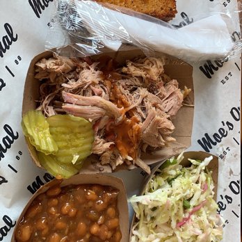 Moe's Original BBQ - Pulled Pork Plate - Barbeque Near Me - Durham, North Carolina