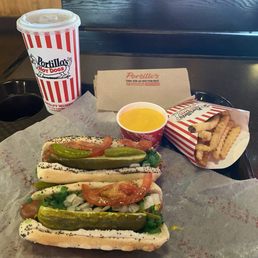 Chicago Famous Meal #2 Two Hot Dogs