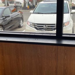 Dead flies! Informed the manager and she said I KNOW! So obvious they have been there a long while. No one came out to clean it too.