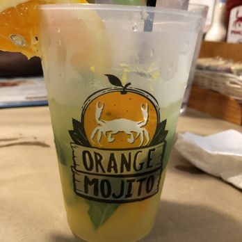 Pinchers - Orange Mojito, very good.. - Seafood Near Me - Marco Island, Florida Pinchers - Orange Mojito, very good.. - Seafood Near Me - Marco Island, Florida