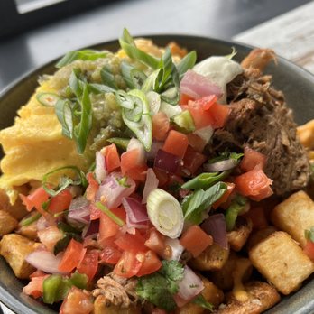 NextDoor Restaurant - Huevas rancheros hash - Canadian (New) Near Me - Markham, Ontario NextDoor Restaurant - Huevas rancheros hash - Canadian (New) Near Me - Markham, Ontario