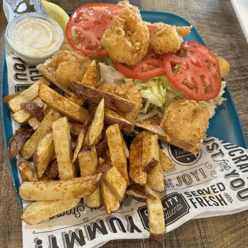 Gypsy's Roadside Café - Shrimp Poboy - Cafes Near Me - Panama City, Florida Gypsy's Roadside Café - Shrimp Poboy - Cafes Near Me - Panama City, Florida