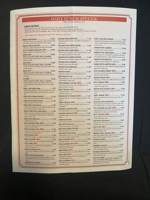 Menu photo 1 3-6-9 Chinese Restaurant Winter Springs, FL Menu photo 1 3-6-9 Chinese Restaurant Winter Springs, FL