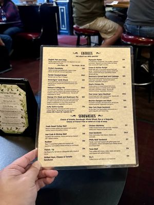 Menu photo 6 The Crown and Anchor Monterey, CA