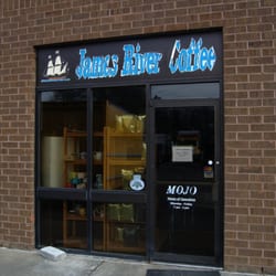 Carytown Coffee on the James - Not much to look at.