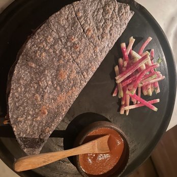 Quetzal - Lamb crepe thing - Mexican Near Me - Toronto, Ontario