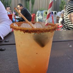 Watermelon Chamoy Lemonade Michelada Watermelon Chamoy Lemonade Michelada