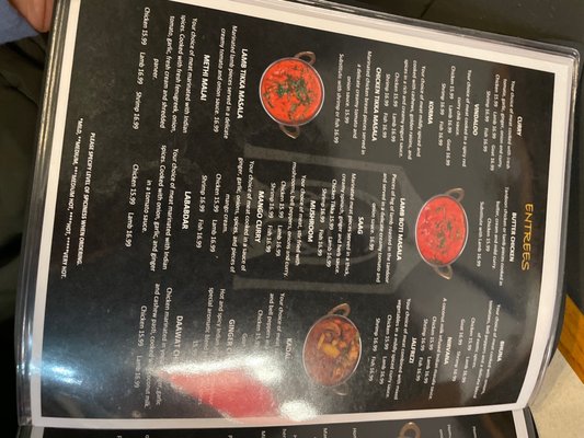 Menu photo 2 India House Post Falls, ID Menu photo 2 India House Post Falls, ID