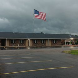 Country Inn - Storm coming in.