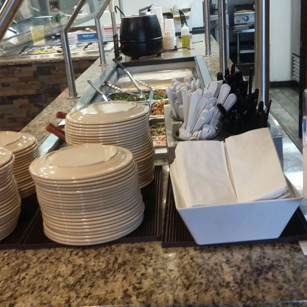 Baba Ghannouj Mediterranean Bistro - Hand sanitizer before you take a plate! - Mediterranean Near Me - Durham, North Carolina Baba Ghannouj Mediterranean Bistro - Hand sanitizer before you take a plate! - Mediterranean Near Me - Durham, North Carolina
