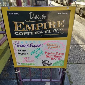 Empire Coffee & Tea Company - Coffee & Tea Near Me - Hoboken, New Jersey