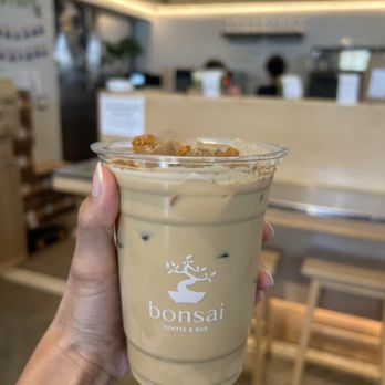 Bonsai Coffee Bar - Biscoff Cookie Latte - Coffee & Tea Near Me - Los Angeles, California