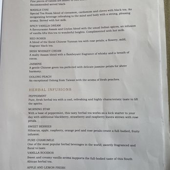 The Tea Room QVB - Menu3 - Venues & Event Spaces Near Me - Sydney, NSW