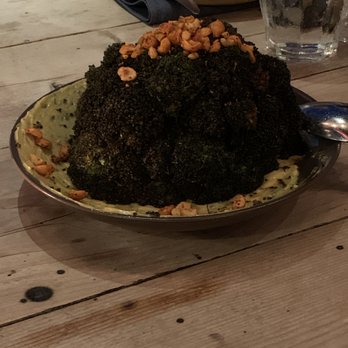 Campfire - Roasted broccoli...great starter - New American Near Me - Carlsbad, California Campfire - Roasted broccoli...great starter - New American Near Me - Carlsbad, California