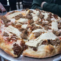 Vegan All Meaty Pizza Vegan All Meaty Pizza