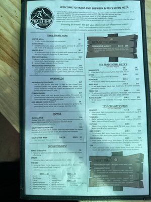 Menu photo 5 Trails End Brewery Coeur D Alene, ID Menu photo 5 Trails End Brewery Coeur D Alene, ID