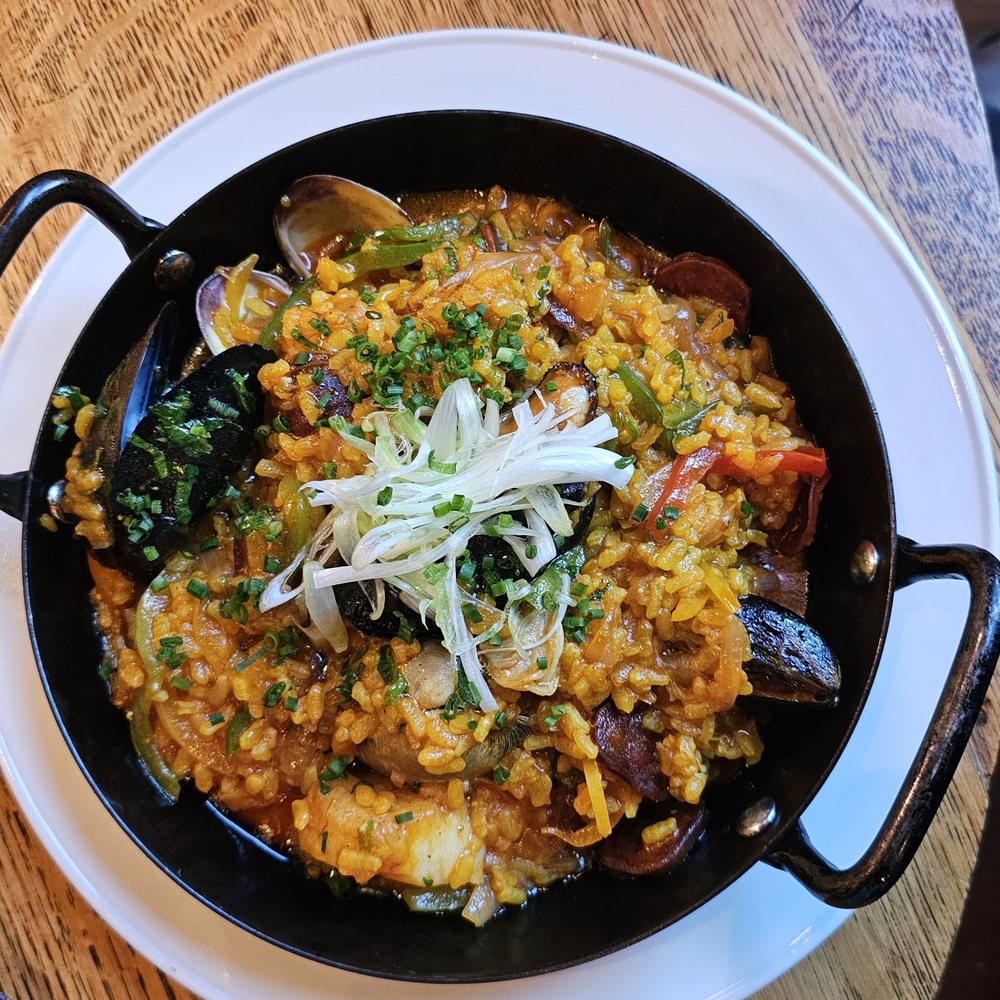 Circa 1922 - Seafood paella - Tapas Bars Near Me - Wilmington, North Carolina Circa 1922 - Seafood paella - Tapas Bars Near Me - Wilmington, North Carolina
