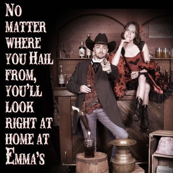 Emmas Old Time Photos - Cowboys & Cowgirls Saloon Girls, Gamblers
Don't forget we've got props! - Session Photography Near Me - Cheyenne, Wyoming Emmas Old Time Photos - Cowboys & Cowgirls Saloon Girls, Gamblers
Don't forget we've got props! - Session Photography Near Me - Cheyenne, Wyoming