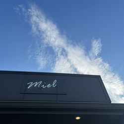 Front entrance and sign
