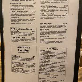 La Cocina - Third page of menu - Breakfast & Brunch Near Me - Espanola, New Mexico La Cocina - Third page of menu - Breakfast & Brunch Near Me - Espanola, New Mexico