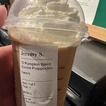 Starbucks - Pumpkin Spice Frappuccino Blended Beverage - Coffee & Tea Near Me - Minneapolis, Minnesota Starbucks - Pumpkin Spice Frappuccino Blended Beverage - Coffee & Tea Near Me - Minneapolis, Minnesota