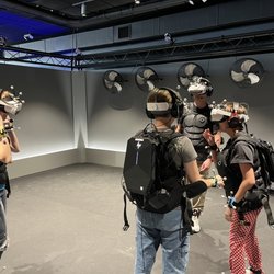 Sandbox VR - Everyone ready to go.
