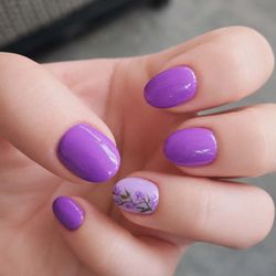 Golden Nails - My finger nails