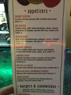 Menu photo 2 Off Regal Lounge Spokane, WA Menu photo 2 Off Regal Lounge Spokane, WA