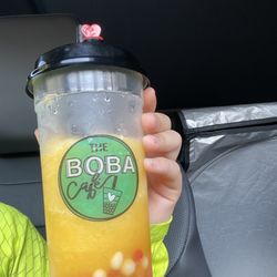 The Boba Cafe - The delicious mango slushie