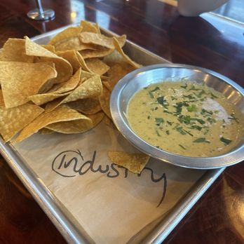 Industry - Green Chile Queso (Vg) - New American Near Me - Austin, Texas