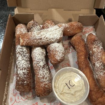 Papa Dough's - Churro Fried Dough Sticks - Pizza Near Me - West Haven, Connecticut