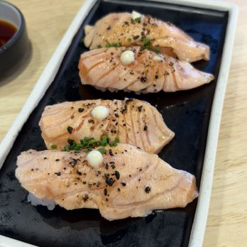 Sushi REV - Seared salmon - Sushi Bars Near Me - Irvine, California Sushi REV - Seared salmon - Sushi Bars Near Me - Irvine, California
