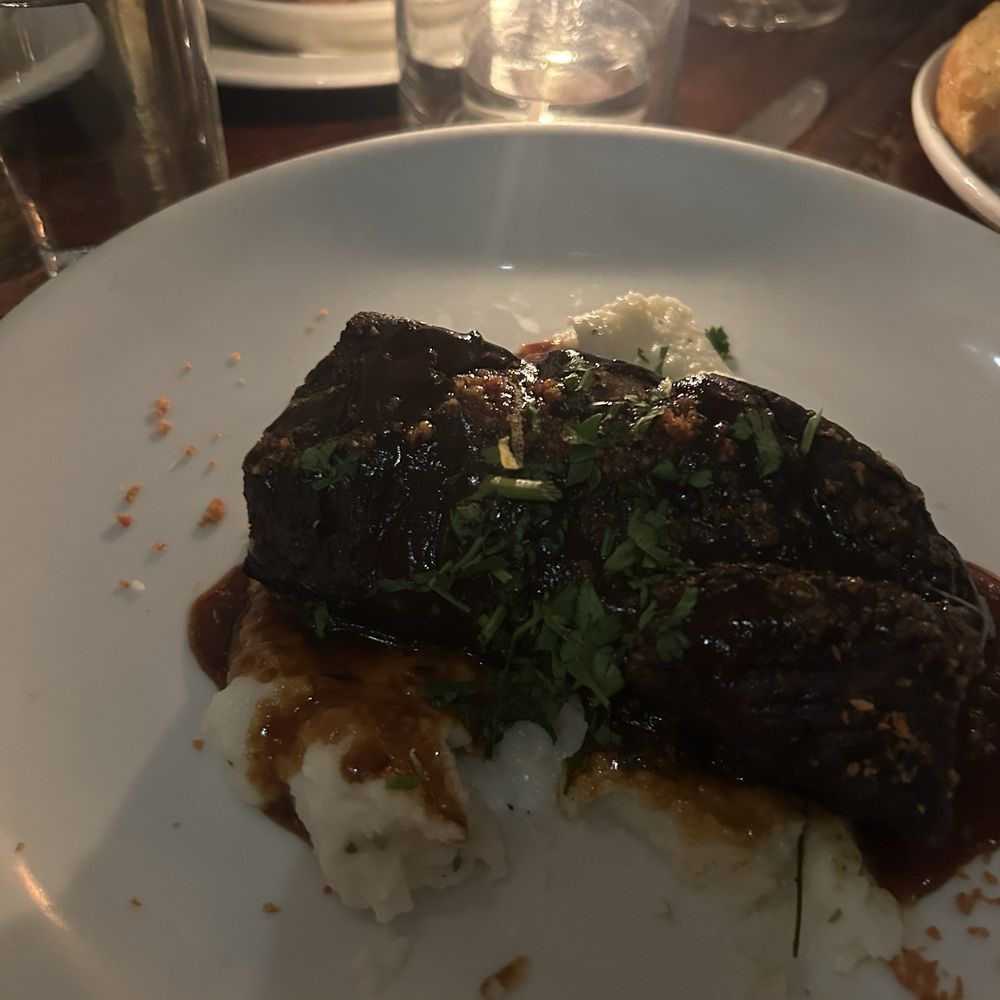 Copperhill - Short rib with polenta. Delicious - New American Near Me - Williston Park, New York Copperhill - Short rib with polenta. Delicious - New American Near Me - Williston Park, New York