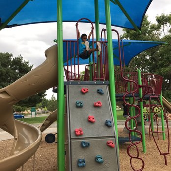 Montgomery Park - Just hanging around at the park with Dad. - Parks Near Me - Albuquerque, New Mexico