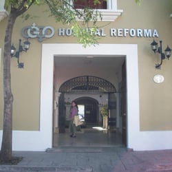 Hospital Reforma - Entrada principal.