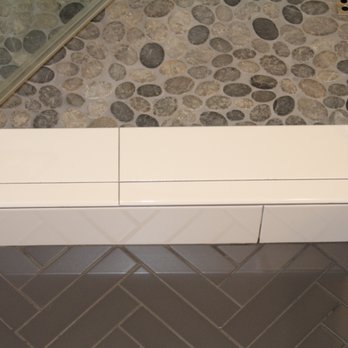 Patriot Tile & Remodel - Tile detail in the master shower - General Contractors Near Me Patriot Tile & Remodel - Tile detail in the master shower - General Contractors Near Me