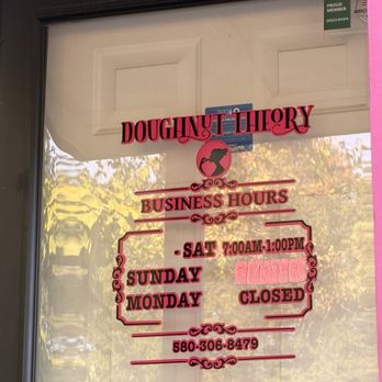Doughnut Theory - Store Hours - Breakfast & Brunch Near Me - Broken Bow, Oklahoma Doughnut Theory - Store Hours - Breakfast & Brunch Near Me - Broken Bow, Oklahoma