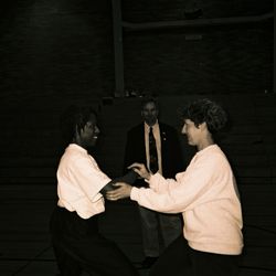 Guang Ping Tai Chi Chuan - Students at pushing hands competition at UC Riverside