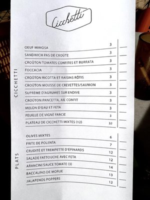 Bar Cicchetti by null