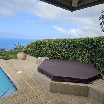 Hot Tubs In Paradise - Custom Spa Cover for Irregular Shaped Inground Spa - Hot Tub & Pool Near Me Hot Tubs In Paradise - Custom Spa Cover for Irregular Shaped Inground Spa - Hot Tub & Pool Near Me