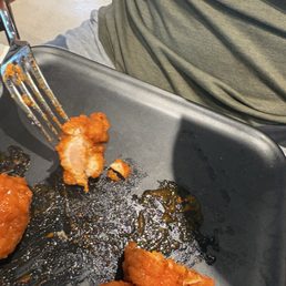 Raw boneless chicken wings Raw boneless chicken wings