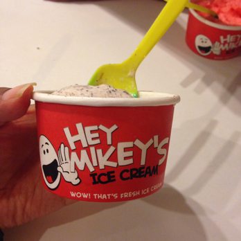 Hey Mikey's Ice Cream - Amazing ice cream with color changing spoon - Ice Cream & Frozen Yogurt Near Me - Texas City, Texas Hey Mikey's Ice Cream - Amazing ice cream with color changing spoon - Ice Cream & Frozen Yogurt Near Me - Texas City, Texas
